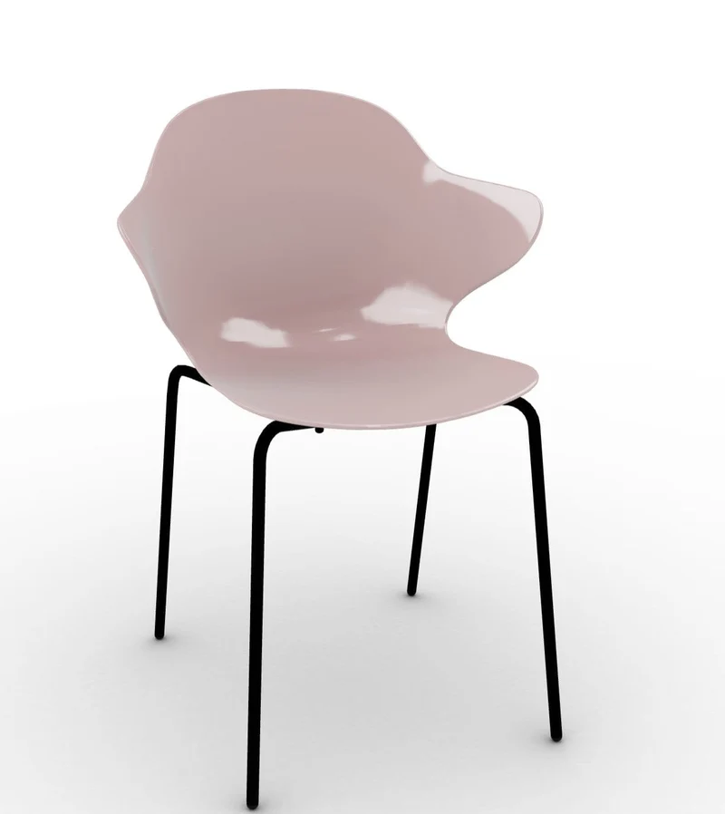 Chaise Calligaris - Saint Topez (Pieds en métal) CS1845
