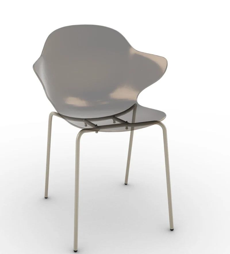 Chaise Calligaris - Saint Topez (Pieds en métal) CS1845