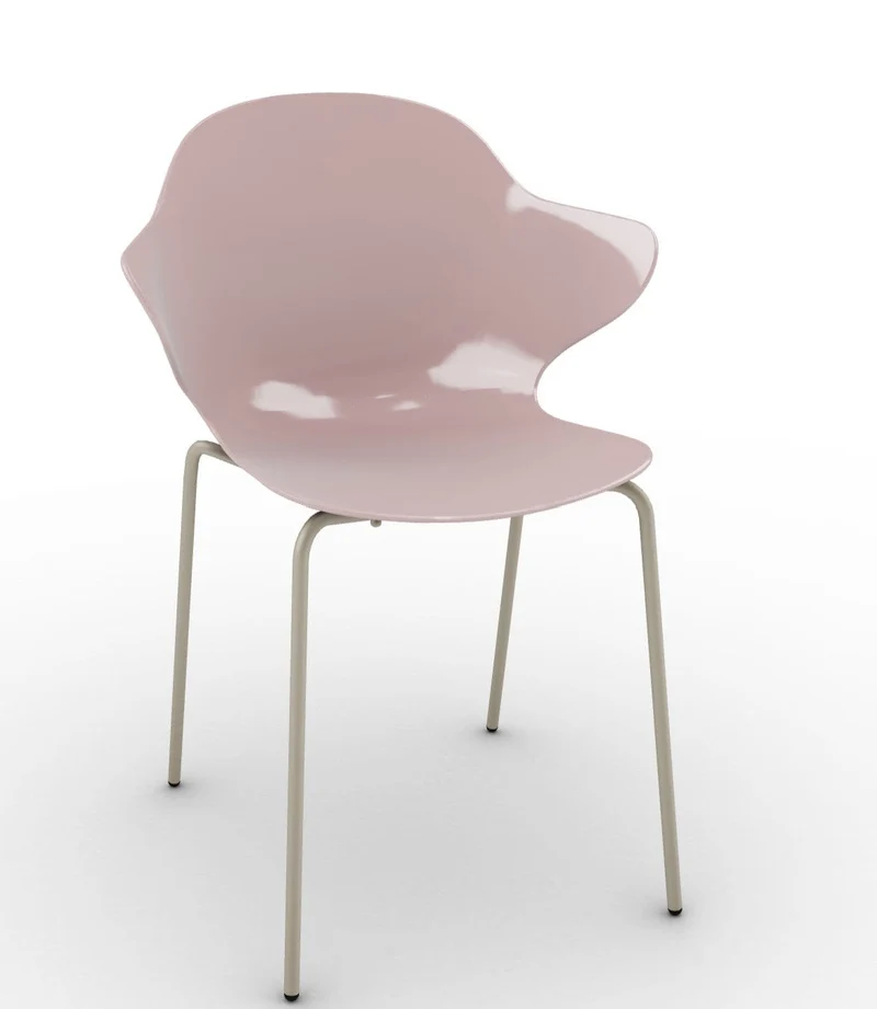 Chaise Calligaris - Saint Topez (Pieds en métal) CS1845
