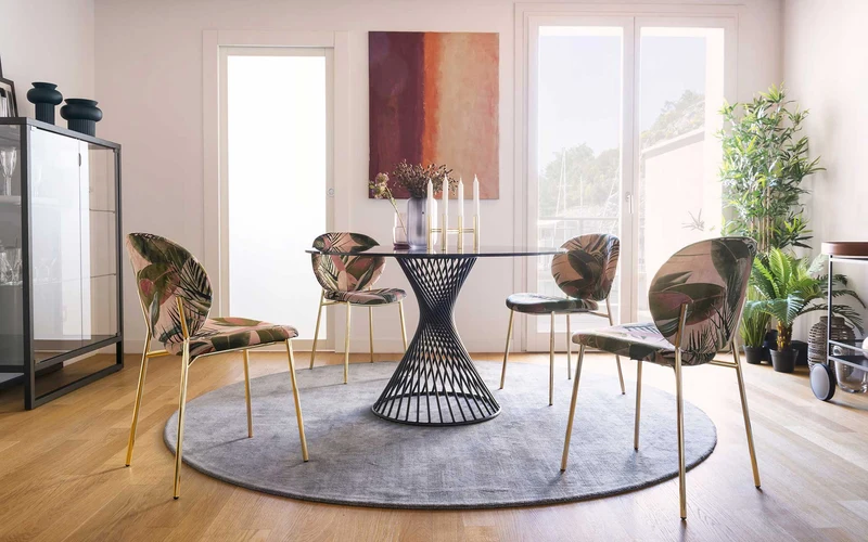 Chaise Calligaris - INÈS (Pieds en métal) CS2004