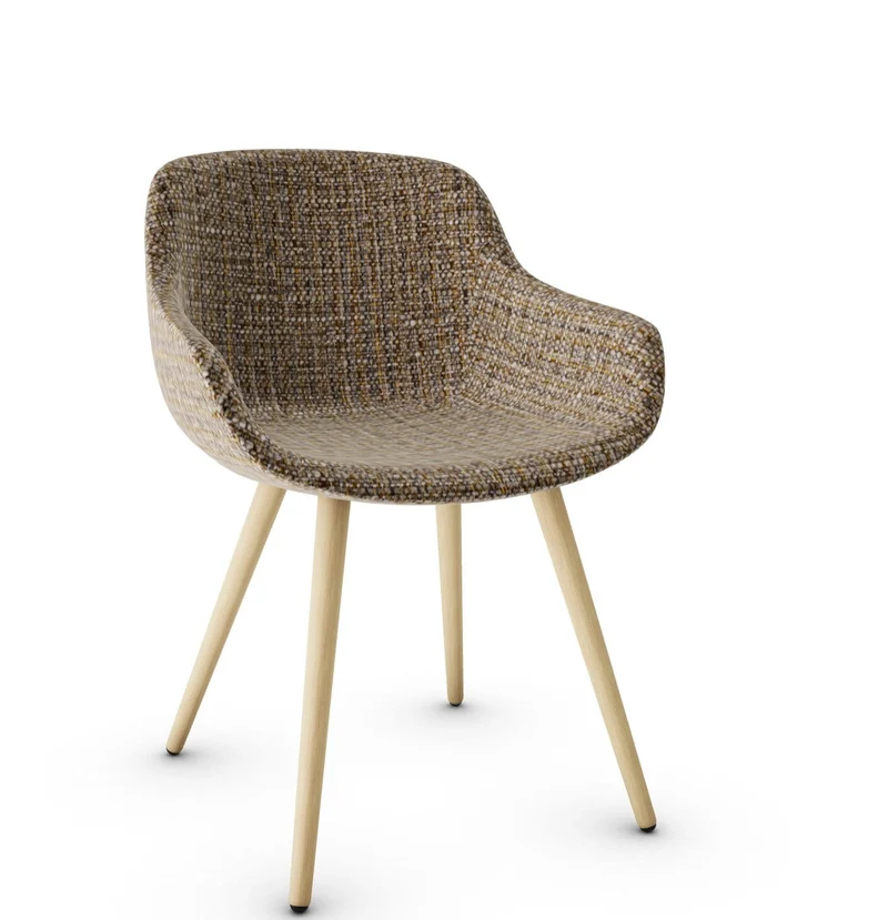 Chaise Calligaris - Igloo (Pieds en bois) CS1810