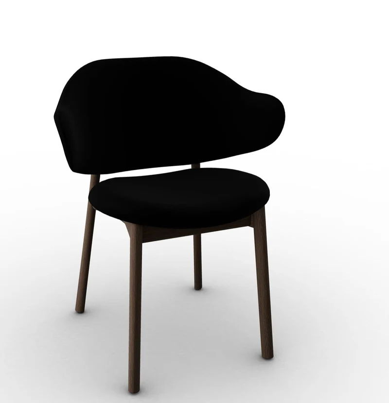 Chaise Calligaris - Holly (Pieds en bois) CS2080