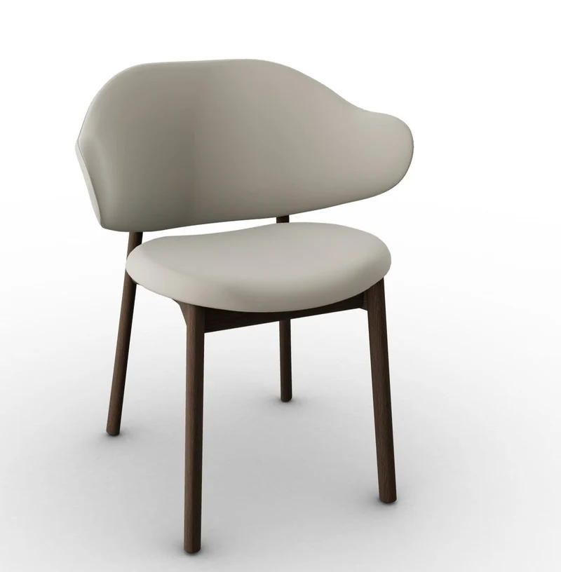 Chaise Calligaris - Holly (Pieds en bois) CS2080