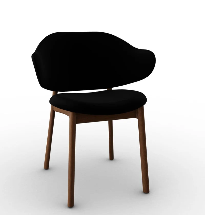 Chaise Calligaris - Holly (Pieds en bois) CS2080