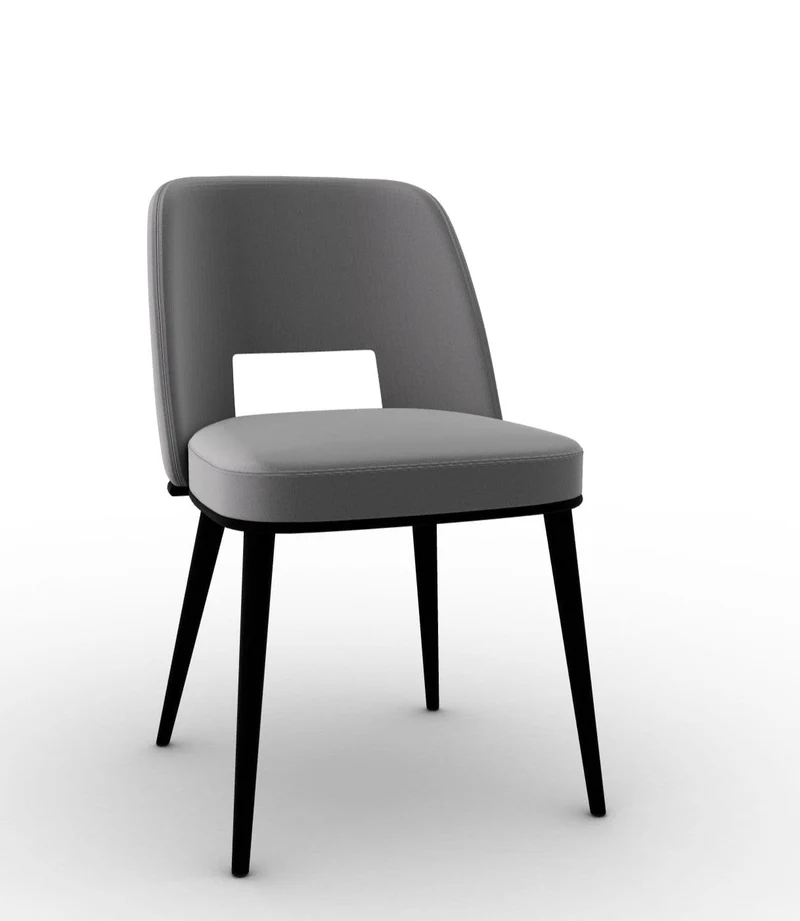 Chaise Calligaris - Foyer (Pieds en métal) CS1895