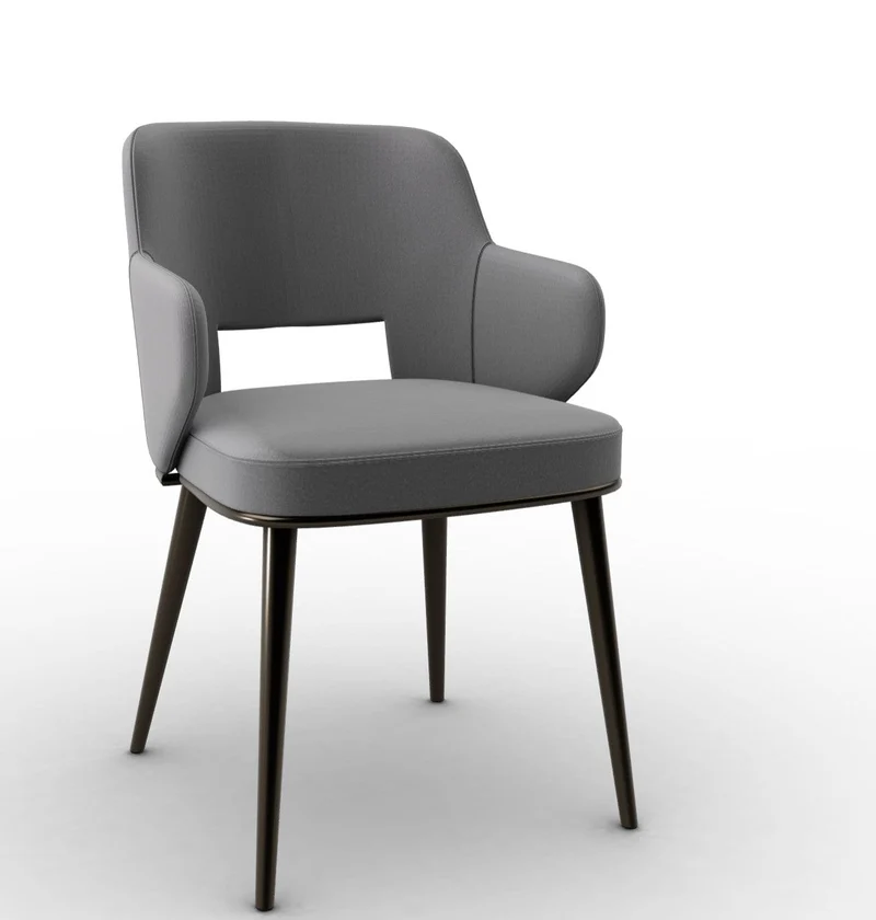 Chaise Calligaris - Foyer (Fauteuil avec pieds en métal) CS1897
