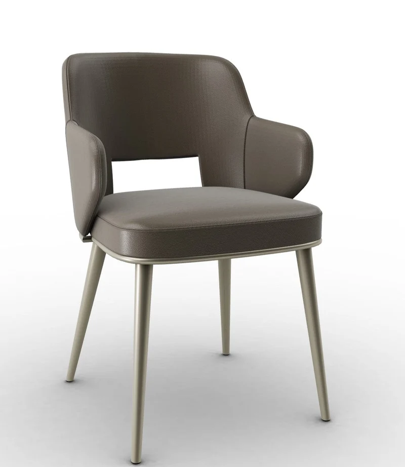 Chaise Calligaris - Foyer (Fauteuil avec pieds en métal) CS1897