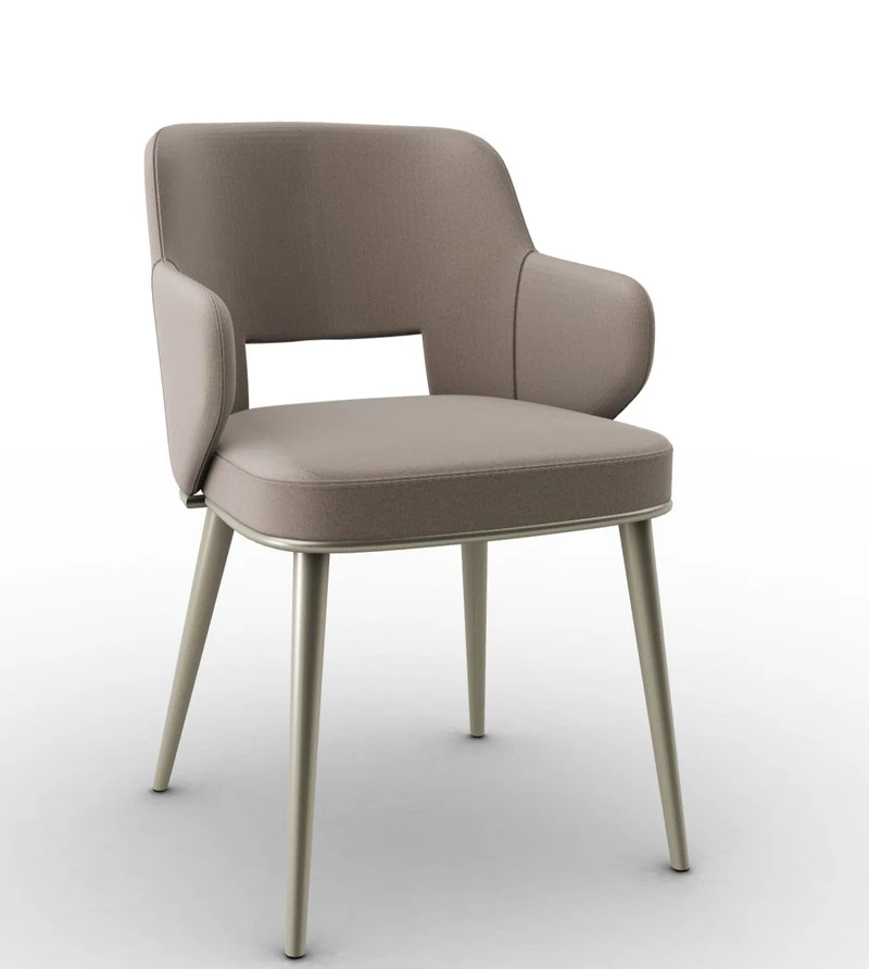 Chaise Calligaris - Foyer (Fauteuil avec pieds en métal) CS1897