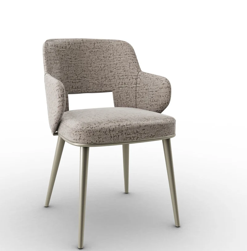 Chaise Calligaris - Foyer (Fauteuil avec pieds en métal) CS1897