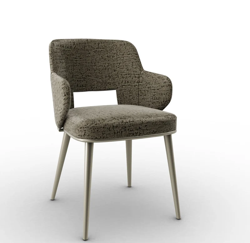 Chaise Calligaris - Foyer (Fauteuil avec pieds en métal) CS1897