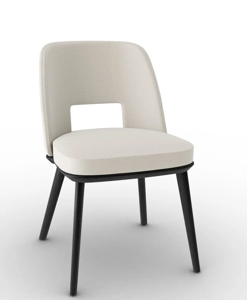 Chaise Calligaris - Foyer (Pieds en bois) CS1899