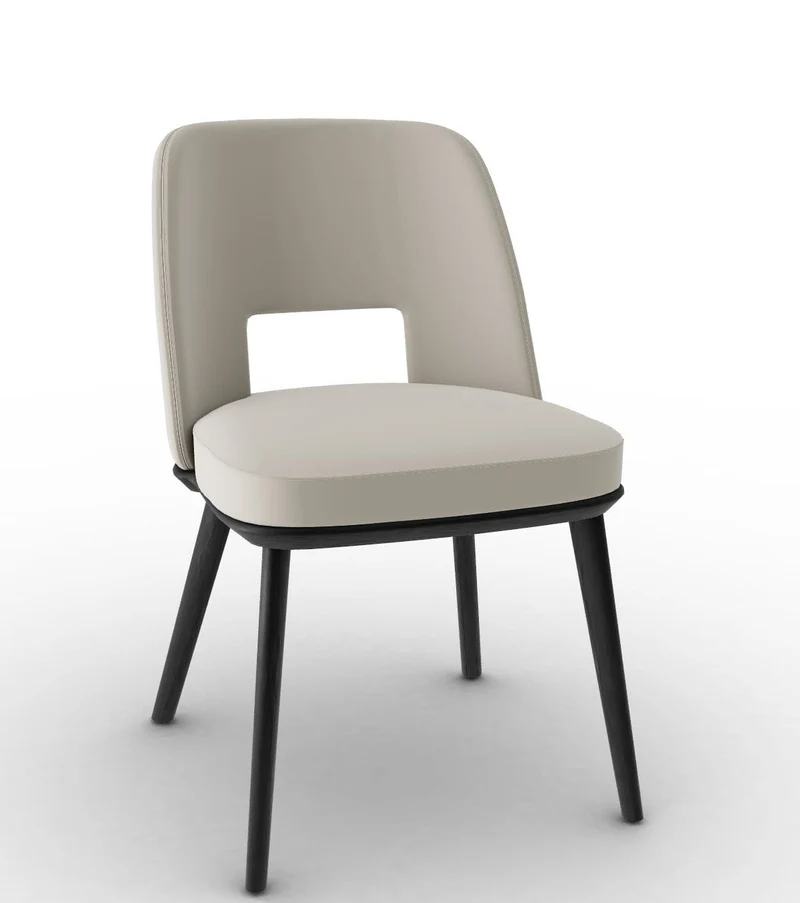 Chaise Calligaris - Foyer (Pieds en bois) CS1899