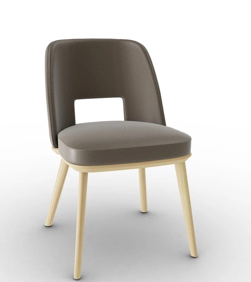 Chaise Calligaris - Foyer (Pieds en bois) CS1899