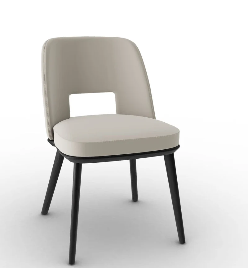 Chaise Calligaris - Foyer (Pieds en bois) CS1899