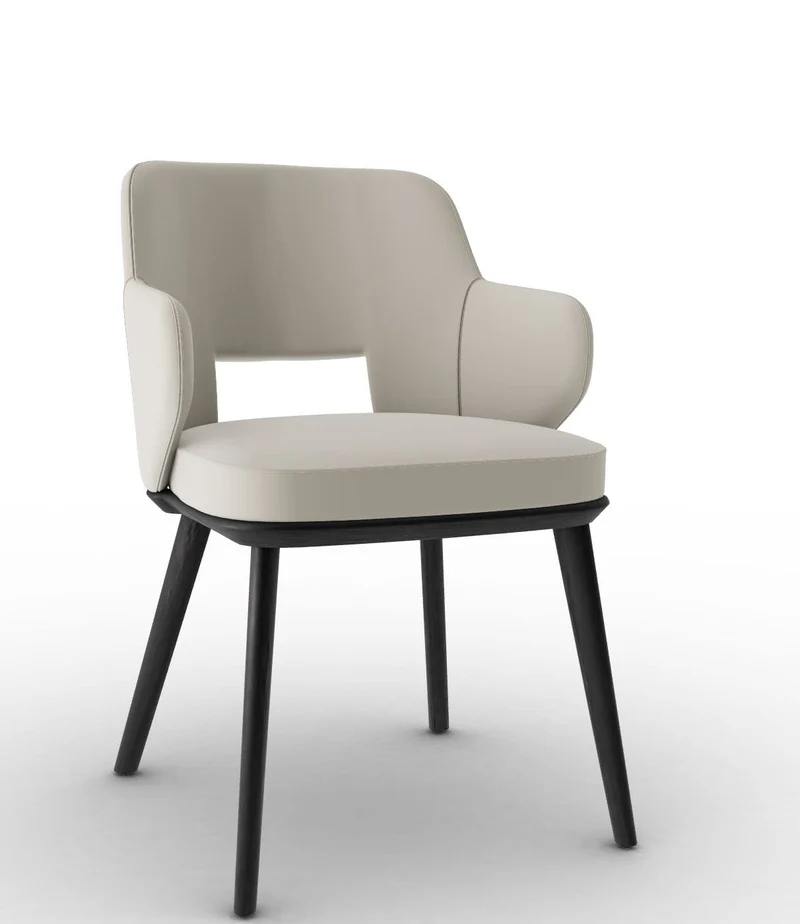 Chaise Calligaris - Foyer (Fauteuil avec pieds en bois) CS2000