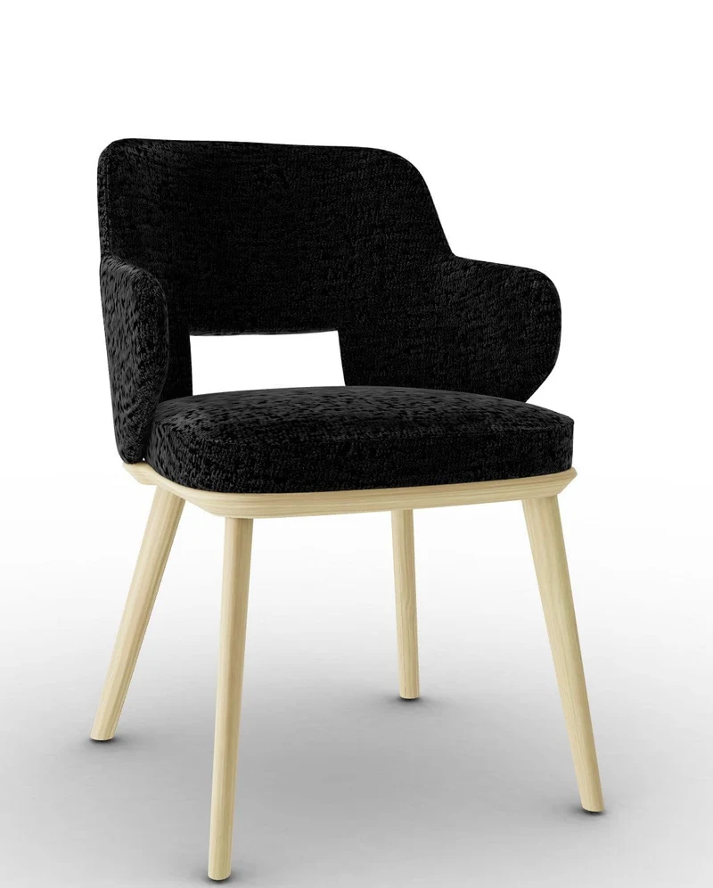 Chaise Calligaris - Foyer (Fauteuil avec pieds en bois) CS2000