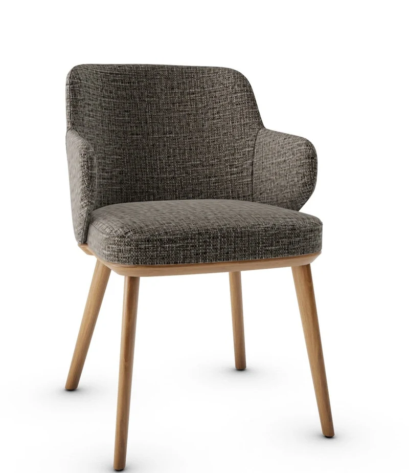 Chaise Calligaris - Foyer (Fauteuil avec pieds en bois) CS1889