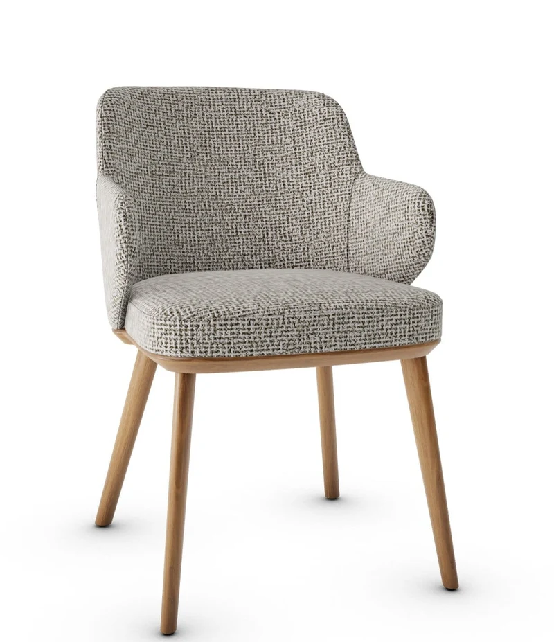 Chaise Calligaris - Foyer (Fauteuil avec pieds en bois) CS1889