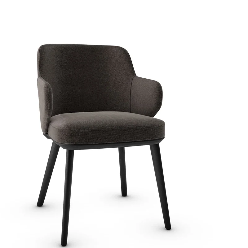 Chaise Calligaris - Foyer (Fauteuil avec pieds en bois) CS1889