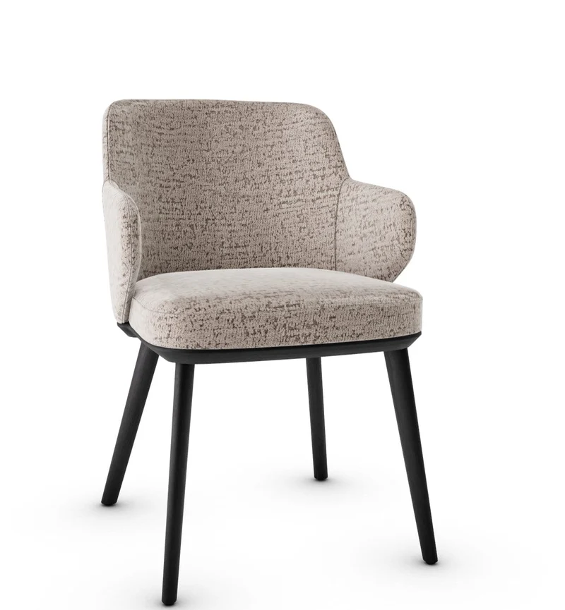 Chaise Calligaris - Foyer (Fauteuil avec pieds en bois) CS1889