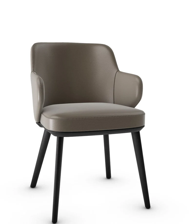 Chaise Calligaris - Foyer (Fauteuil avec pieds en bois) CS1889