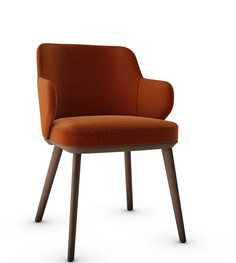 Chaise Calligaris - Foyer (Fauteuil avec pieds en bois) CS1889