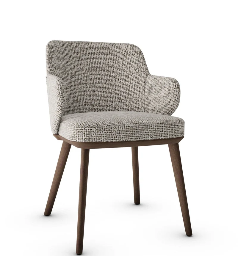 Chaise Calligaris - Foyer (Fauteuil avec pieds en bois) CS1889