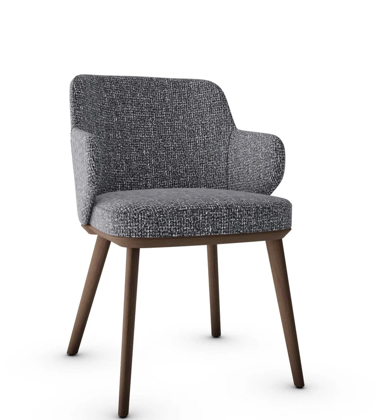 Chaise Calligaris - Foyer (Fauteuil avec pieds en bois) CS1889