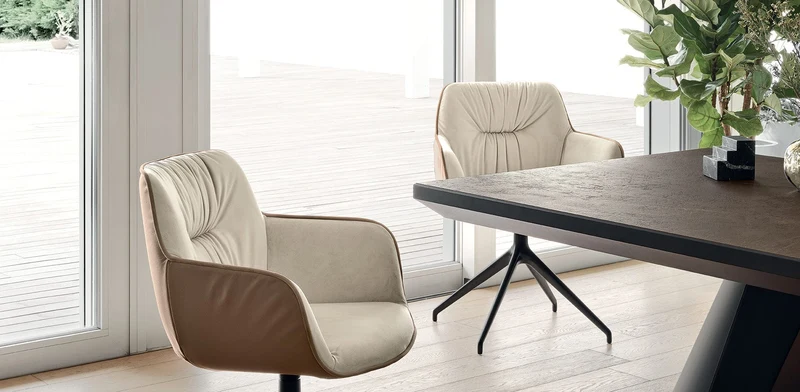 Chaise Calligaris - Cocoon (CS2084 BI)