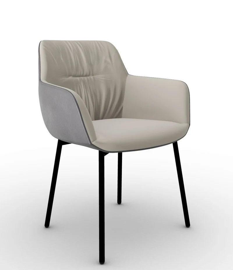 Chaise Calligaris - Cocoon (CS2084 BI)