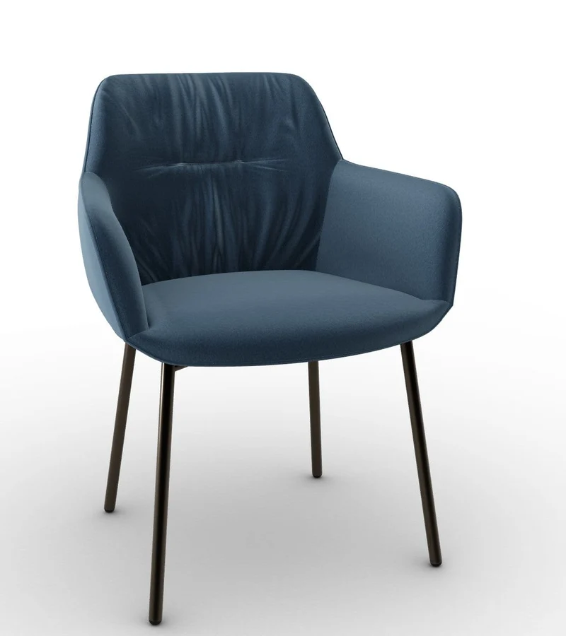 Chaise Calligaris - Cocoon en métal (CS2084)