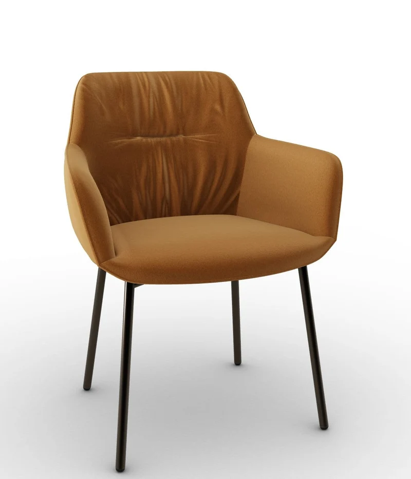 Chaise Calligaris - Cocoon en métal (CS2084)