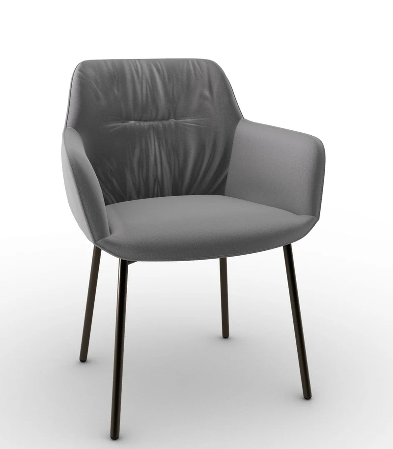 Chaise Calligaris - Cocoon en métal (CS2084)