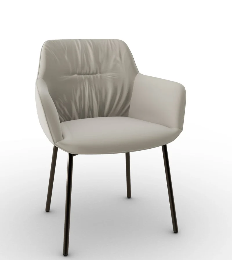 Chaise Calligaris - Cocoon en métal (CS2084)
