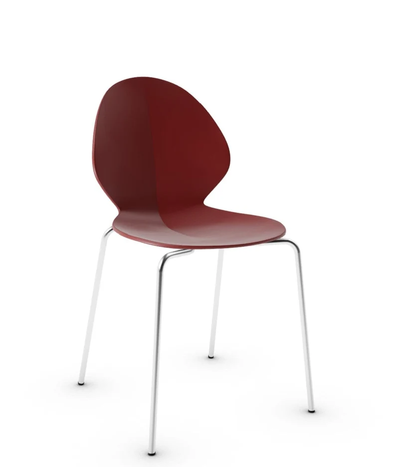 Chaise Calligaris - Basil (Chromé, Pieds en métal) CS1359