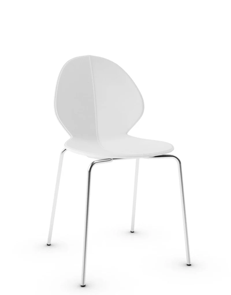 Chaise Calligaris - Basil (Chromé, Pieds en métal) CS1359
