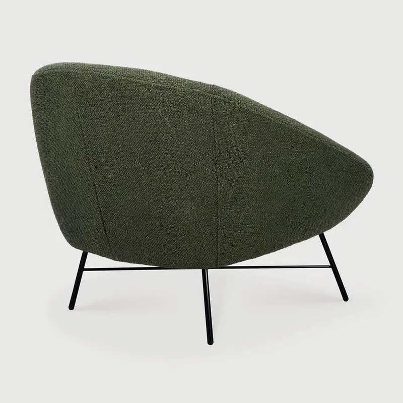 Ethnicraft Chaise Lounge - Barrow Vert Pin