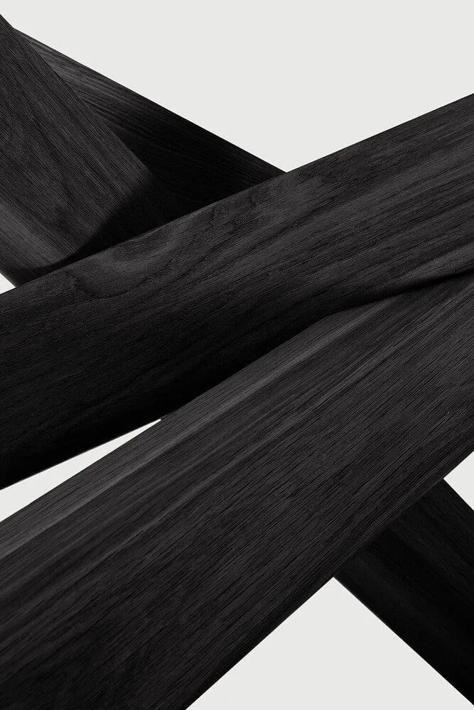 Table rectangulaire Ethnicraft - Mikado chêne noir