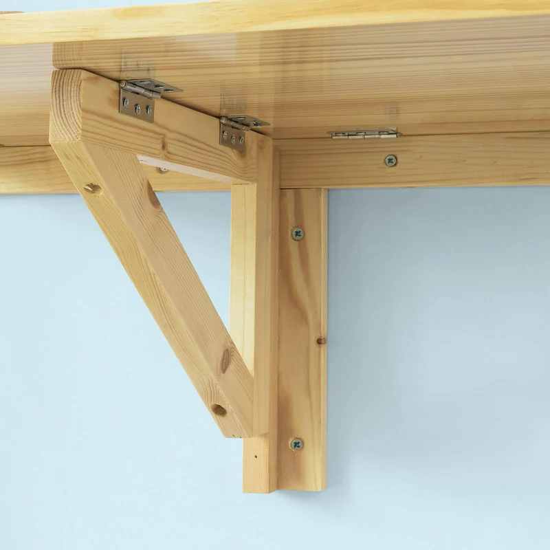 SoBuy FWT03-N Bureau enfant, Table murale rabattables, Table de cuisine pliante, Table à rabat pour enfant pliable L60cmxP40cm