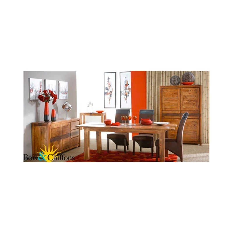 Buffet 2 portes 3 tiroirs | Acacia Tatoo