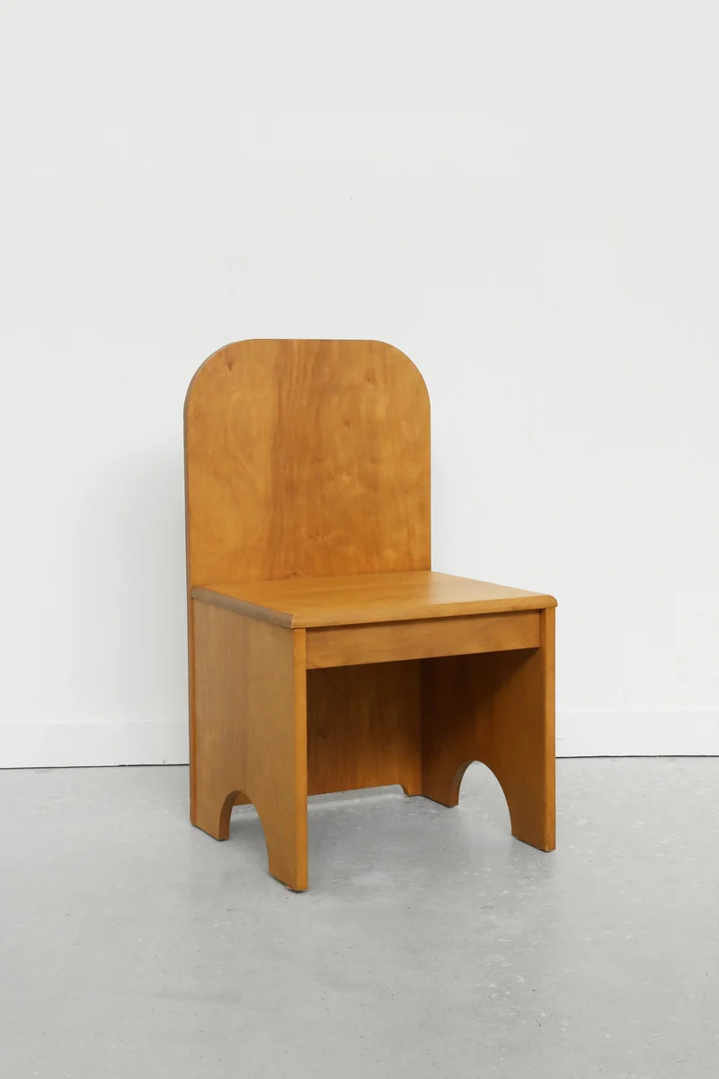 Folk Wood Side Chair