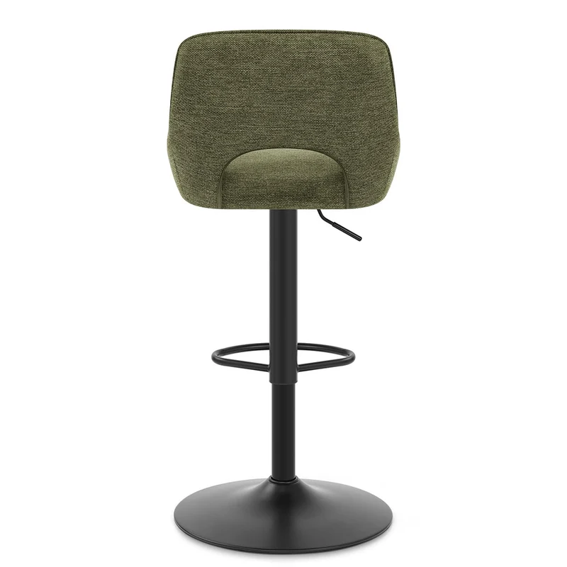 Tabouret de Bar Tissu - Paris Vert
