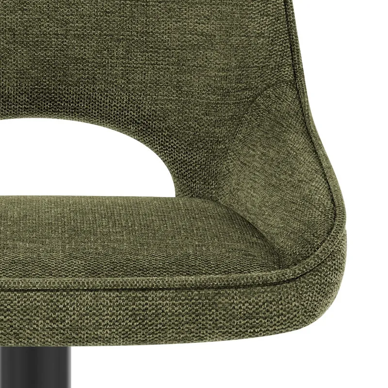 Tabouret de Bar Tissu - Paris Vert