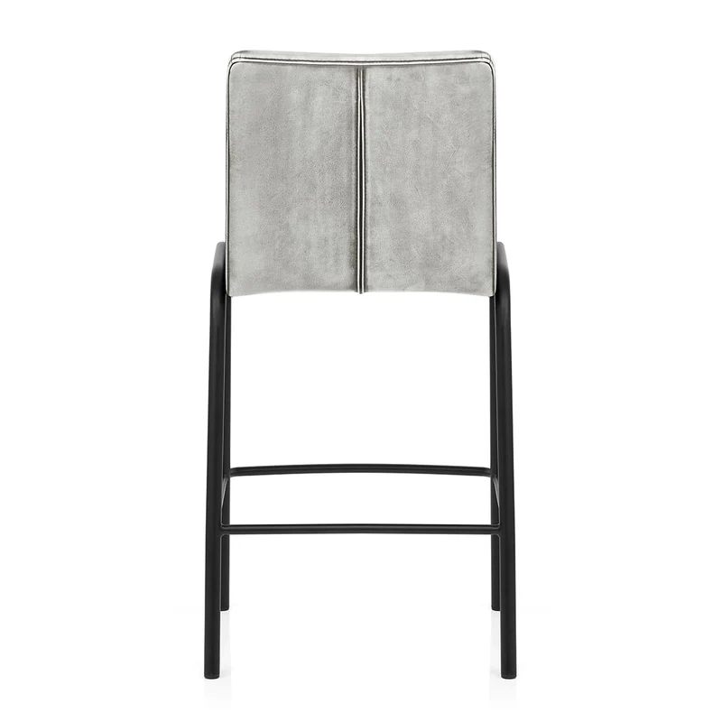 Tabouret de Bar Faux Cuir - Osprey Blanc