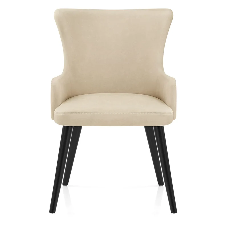 Chaise Faux Cuir - Diablo Crème