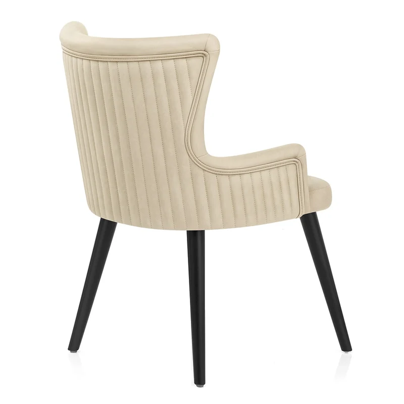 Chaise Faux Cuir - Diablo Crème