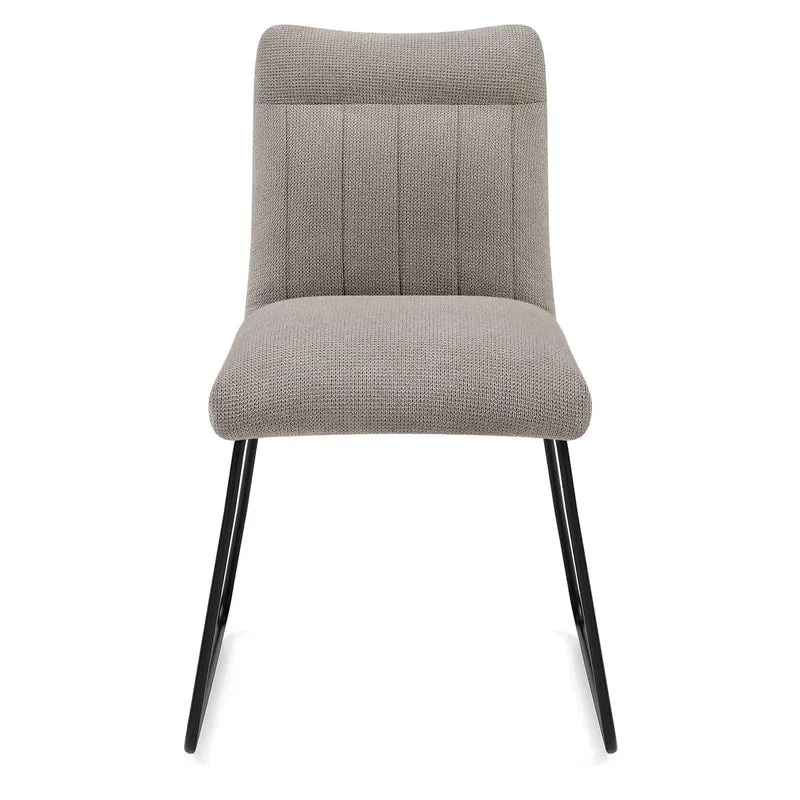 Chaise Tissu - Milo Taupe