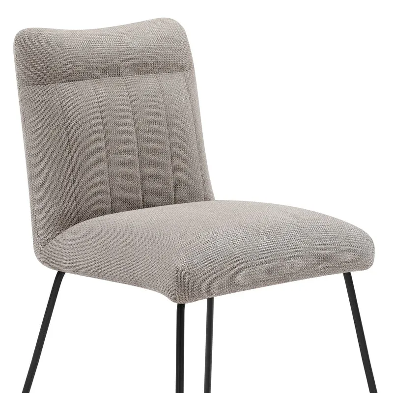 Chaise Tissu - Milo Taupe