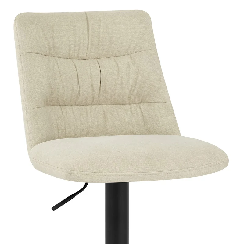 Tabouret de Bar Velours - Mechu Crème