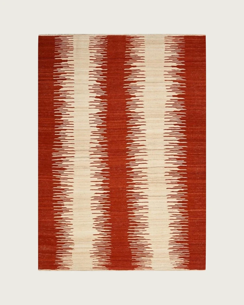 Anar Red Kilim - Handwoven Rug